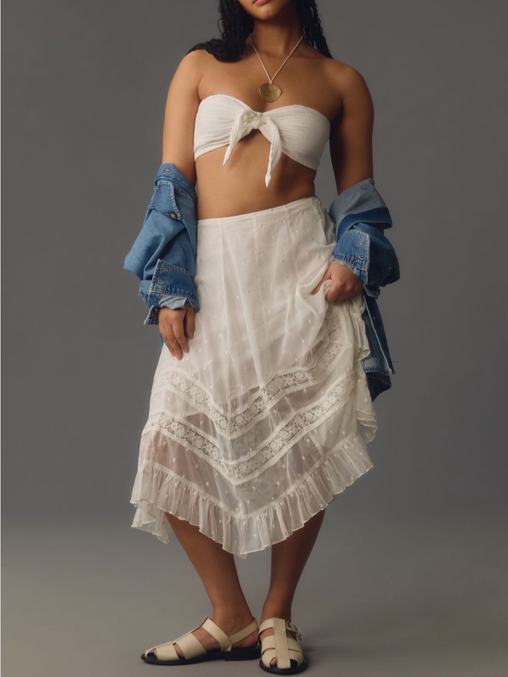 Not So Serious Lydia Petticoat Midi Skirt